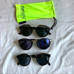 Zerouv Sunglasses - 3 pairs